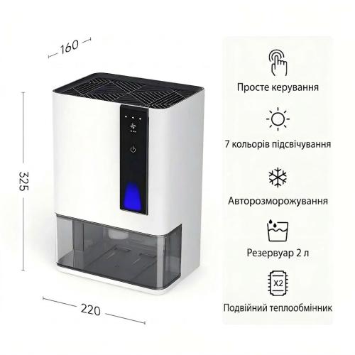 Осушувач повітря Evoair HIDRY PLUS