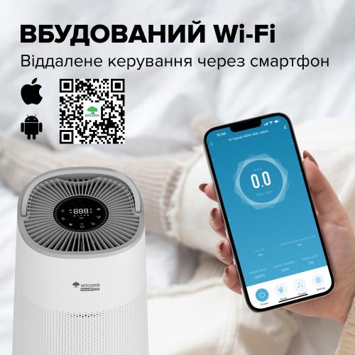Увлажнитель с функцией очистки воздуха MYCOND H:HAVOK HEPA 400 преимущество 2