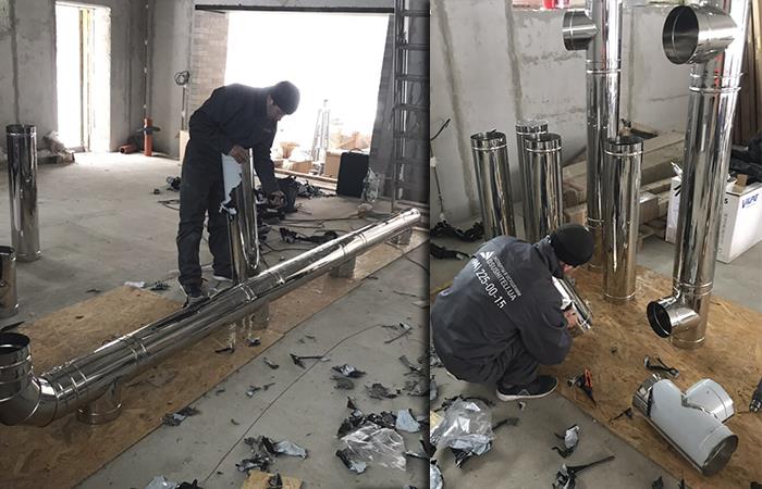 Воздуховоды для системы осушения